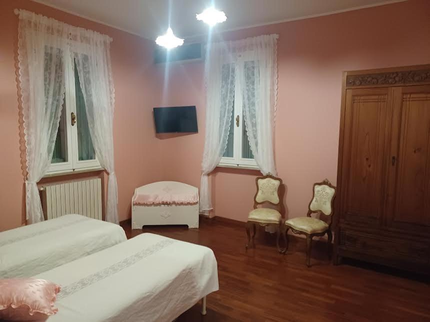 Postel nebo postele na pokoji v ubytování B&B Pitrén