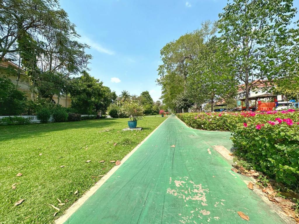 Zahrada ubytování Botanic Garden Villa Siem Reap