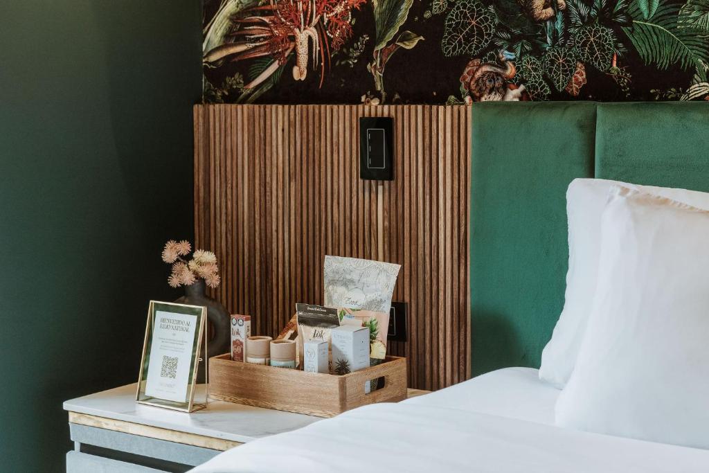 Postel nebo postele na pokoji v ubytování Selvario 36 Hotel