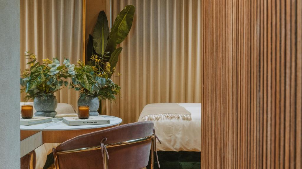 Posezení v ubytování Selvario 36 Hotel