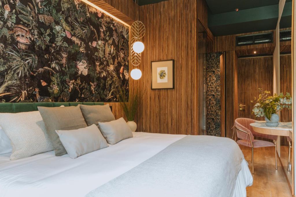 Postel nebo postele na pokoji v ubytování Selvario 36 Hotel
