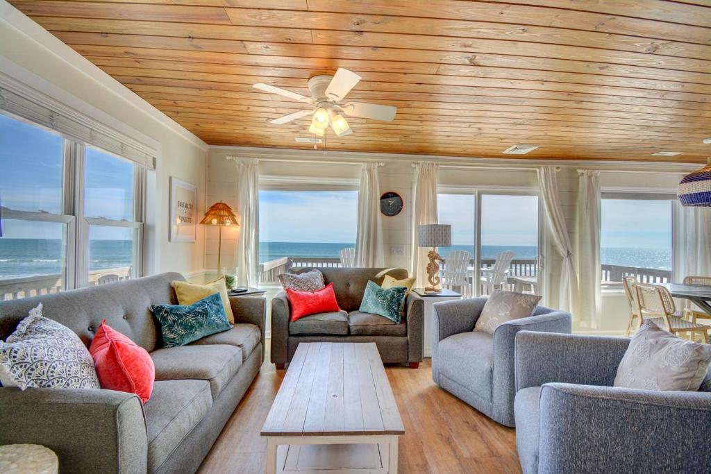 Posezení v ubytování Whale Song