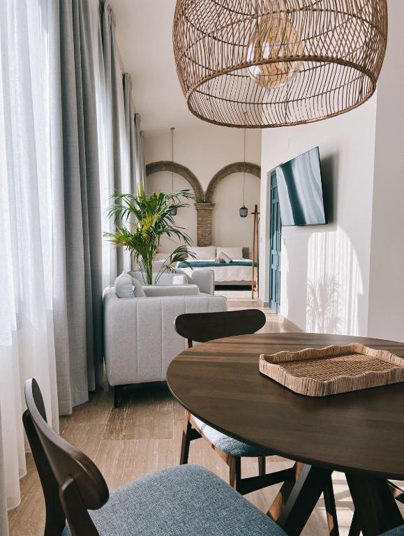 Posezení v ubytování Elysium Luxury Stays