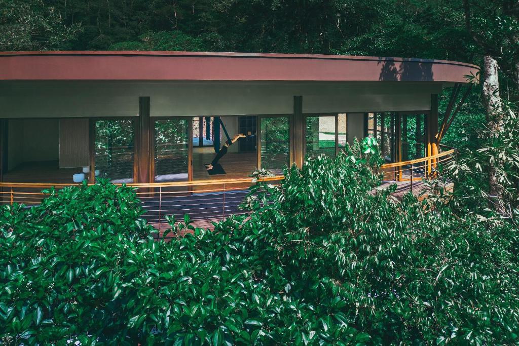 Zahrada ubytování El Silencio Lodge & Spa Costa Rica