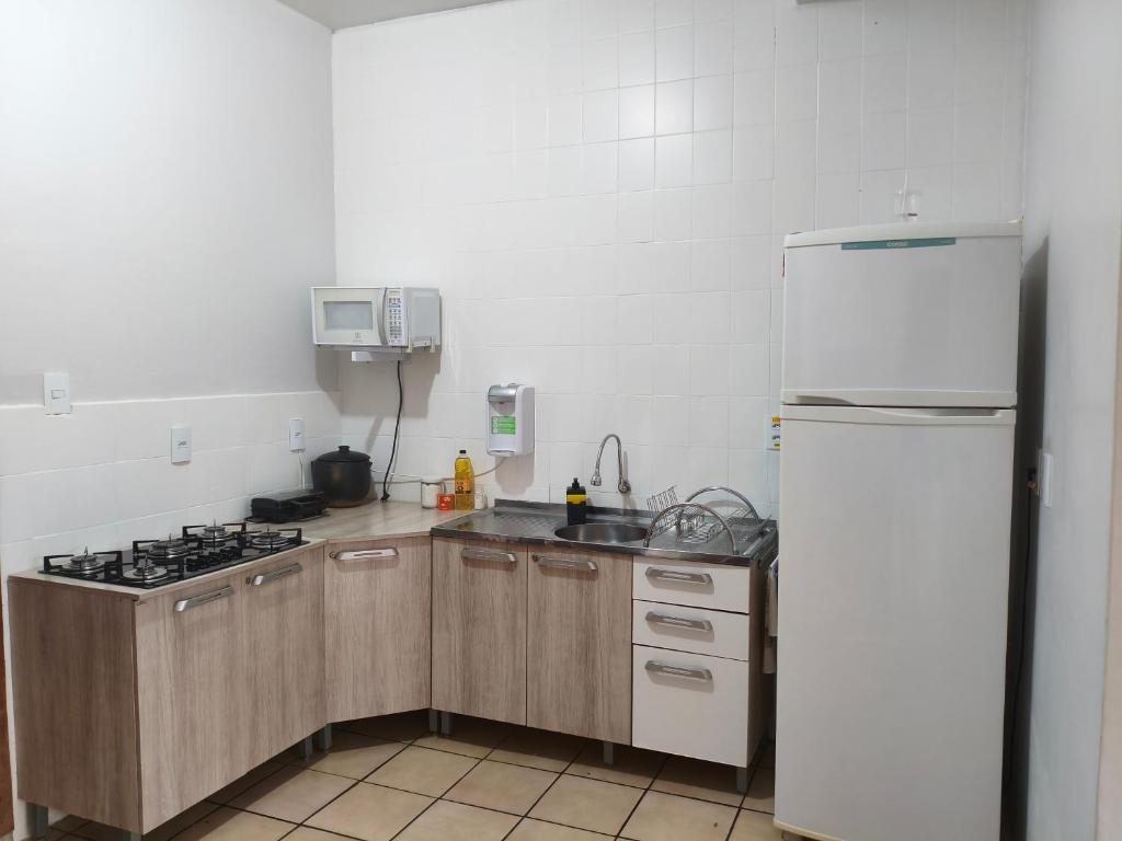 Kuchyň nebo kuchyňský kout v ubytování Suite FIRST CLASS - tripla