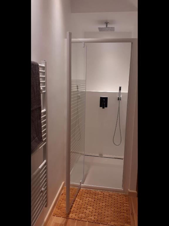 Koupelna v ubytování Ocalm gîte B-2h wellness par nuitée