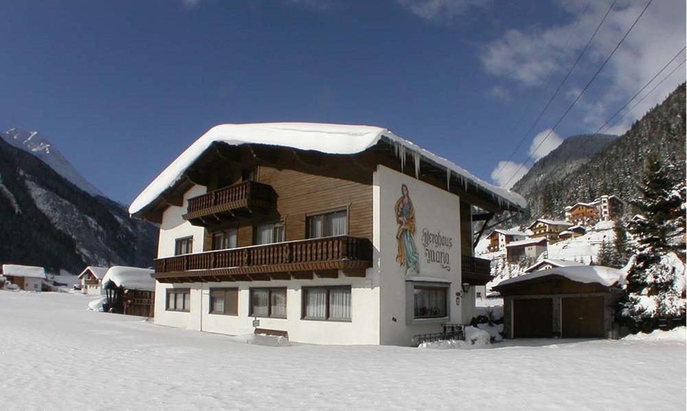 Obiekt Berghaus Maria zimą