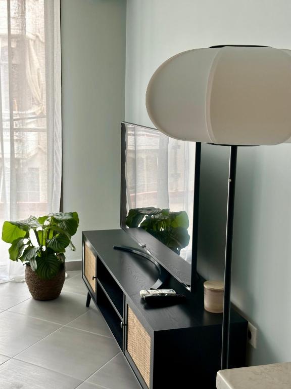 TV a/nebo společenská místnost v ubytování SnappyB Living Spaces