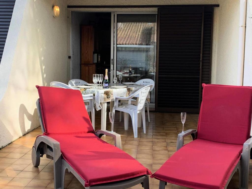 Posedenie v ubytovaní Résidence Héliovillage - Villa 3 pers. T2 Cap d'Agde MAE-2864