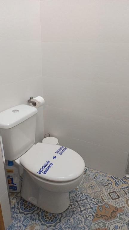 Koupelna v ubytování Las tres Biznagas