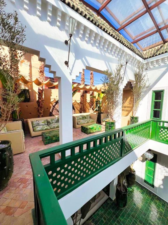 Patio nebo venkovní prostory v ubytování Riad JiL & SPA