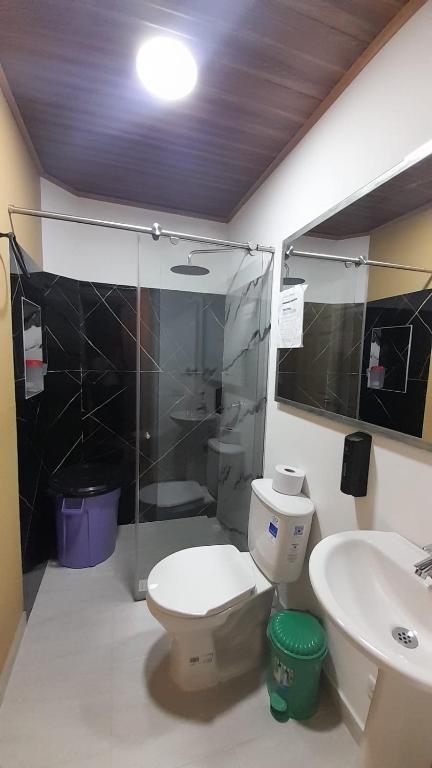 Koupelna v ubytování Jerusalén Hotel Boutique