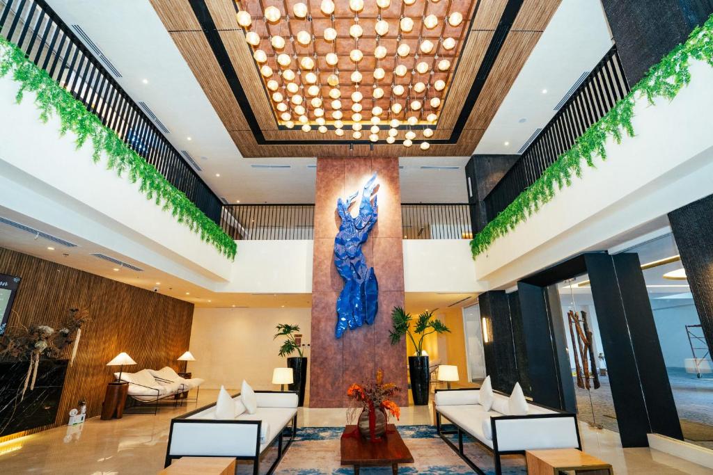 Posezení v ubytování Elijah Hotel
