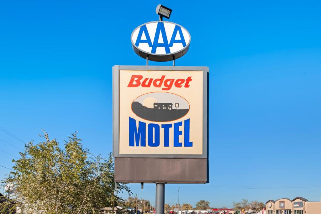 Certifikát, hodnocení, plakát nebo jiný dokument vystavený v ubytování Budget Motel - Delta, Utah