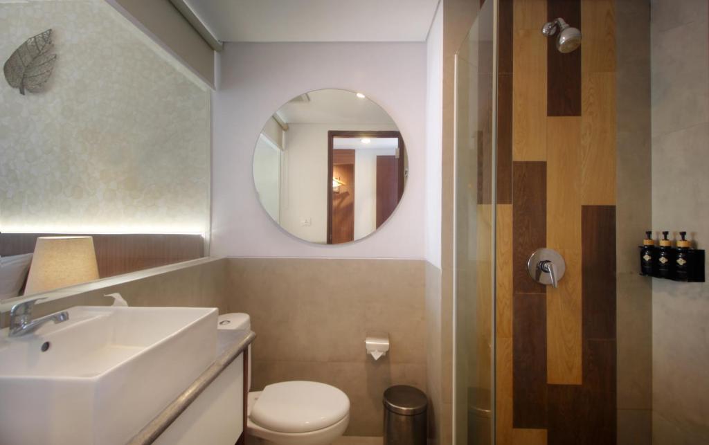 Koupelna v ubytování Nadi Hotel Legian