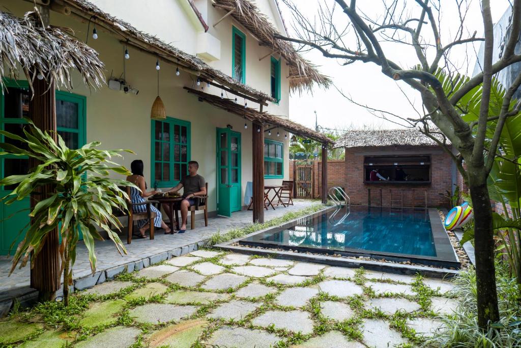 Bazén v ubytování Lamer Hoian Villa nebo v jeho okolí