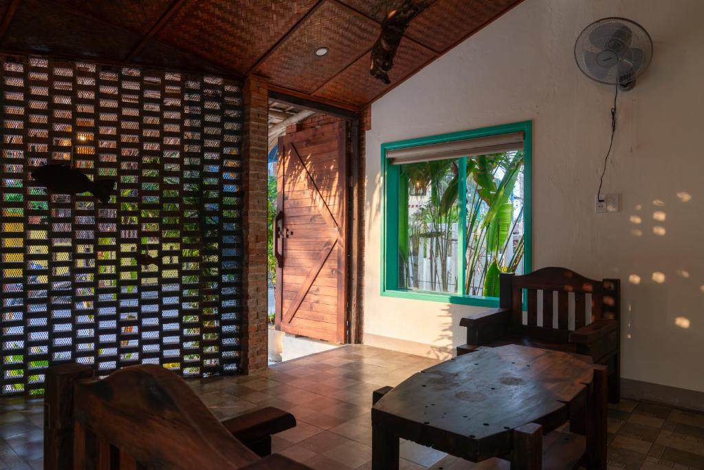 Posezení v ubytování Lamer Hoian Villa
