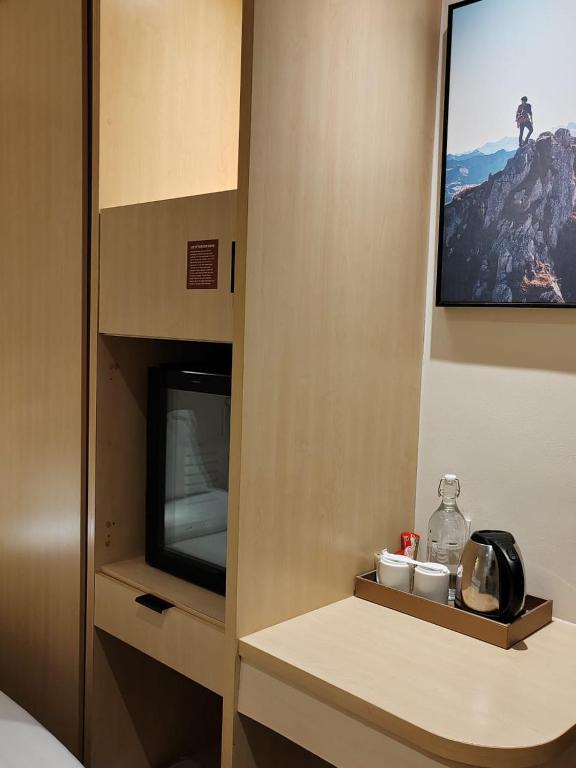 TV a/nebo společenská místnost v ubytování Hotel Damai Kuala Lumpur
