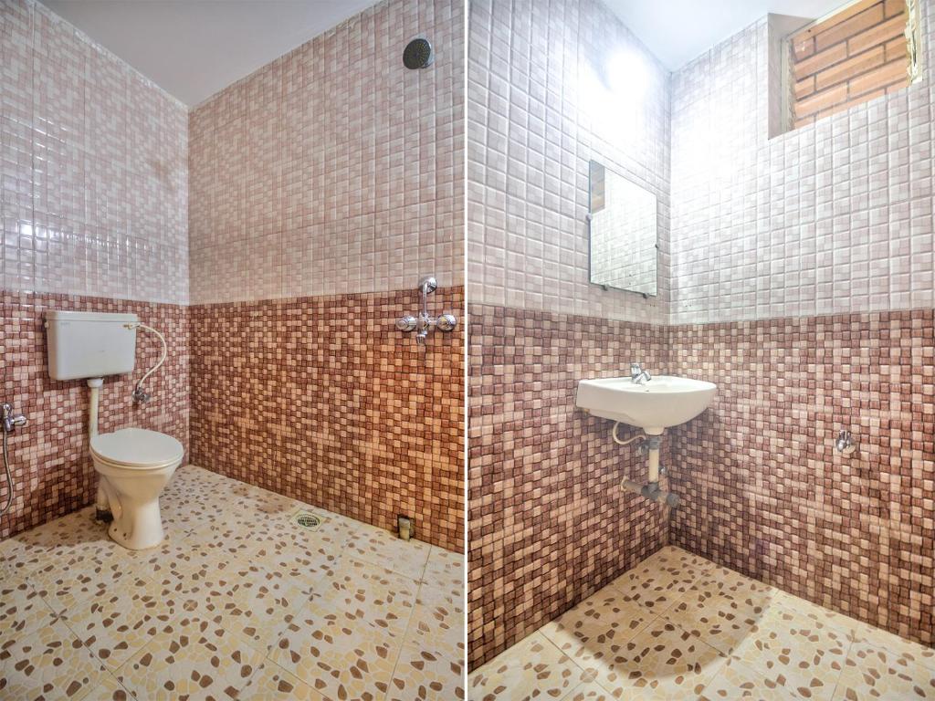 Koupelna v ubytování Hotel Purushottam Residency