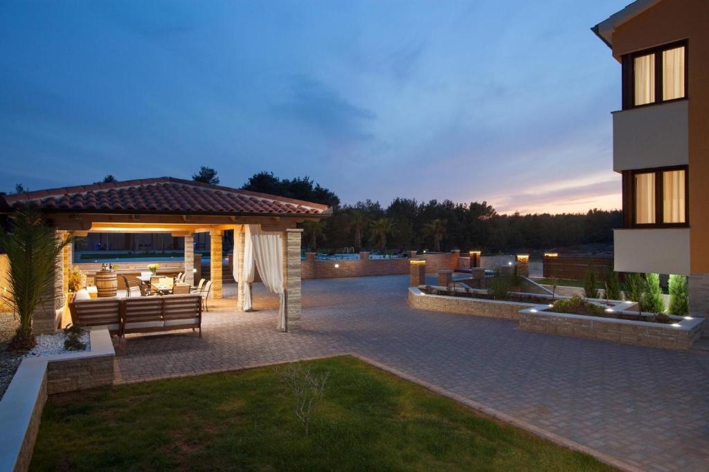 Zahrada ubytování Villa Malibu One