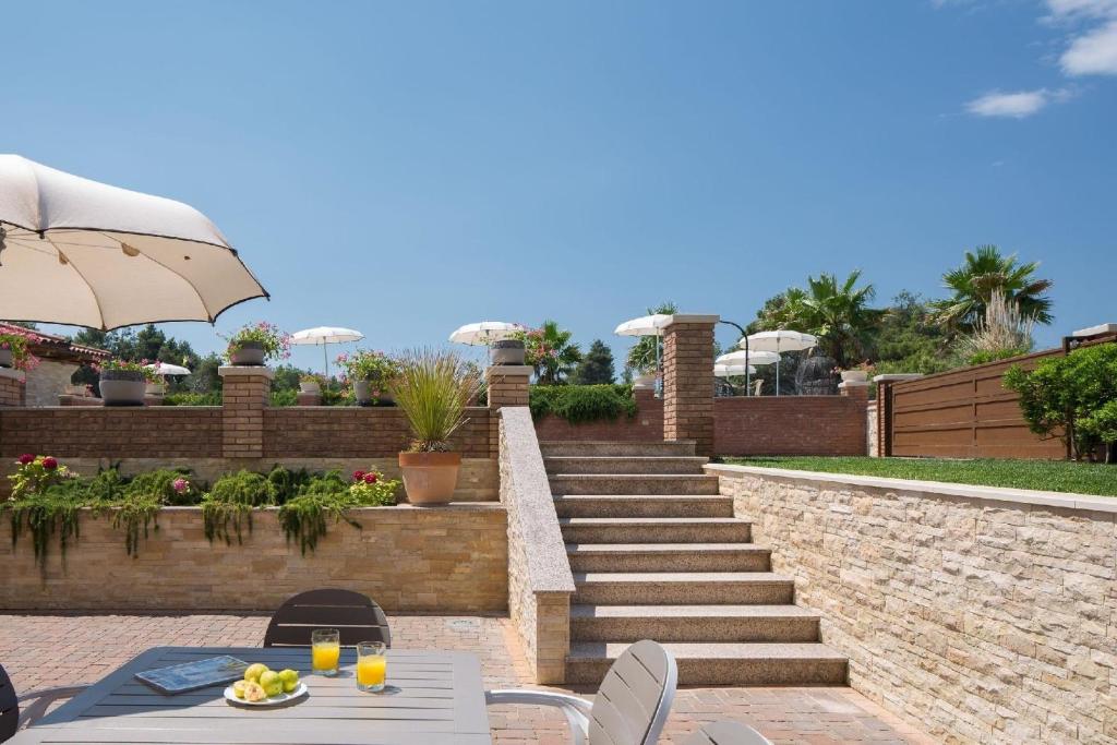 Zahrada ubytování Villa Malibu One