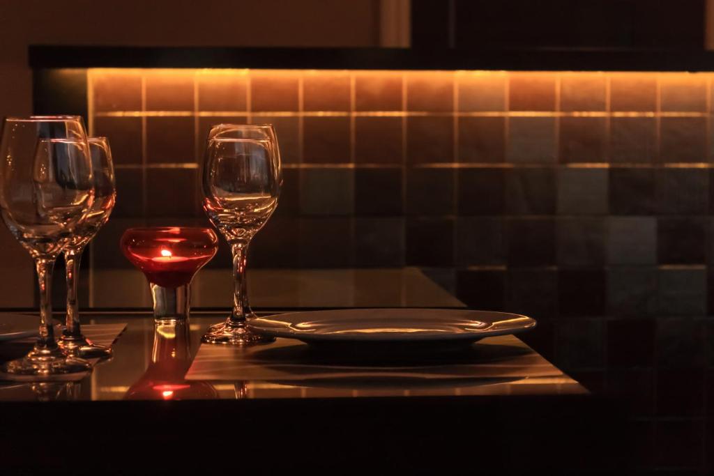 Nápoje v ubytování AXSUR Design Hotel