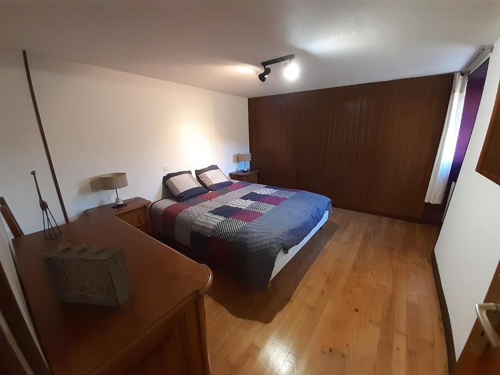 Postel nebo postele na pokoji v ubytování appartement de vacances