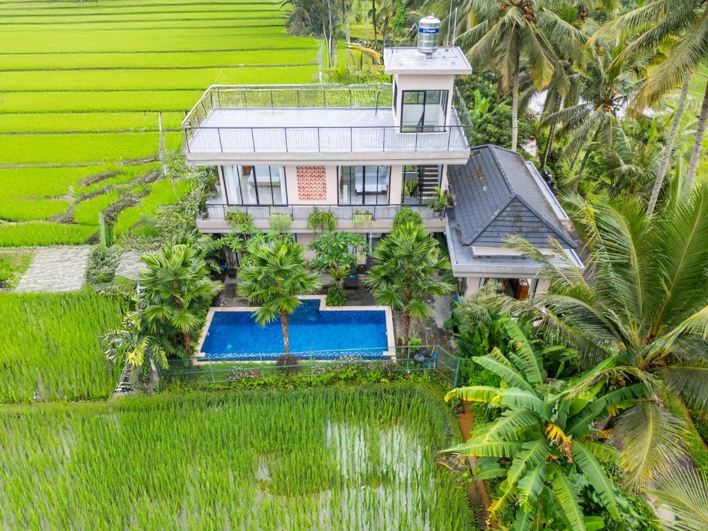 Zahrada ubytování Puri Kembang Ayu Private Villa