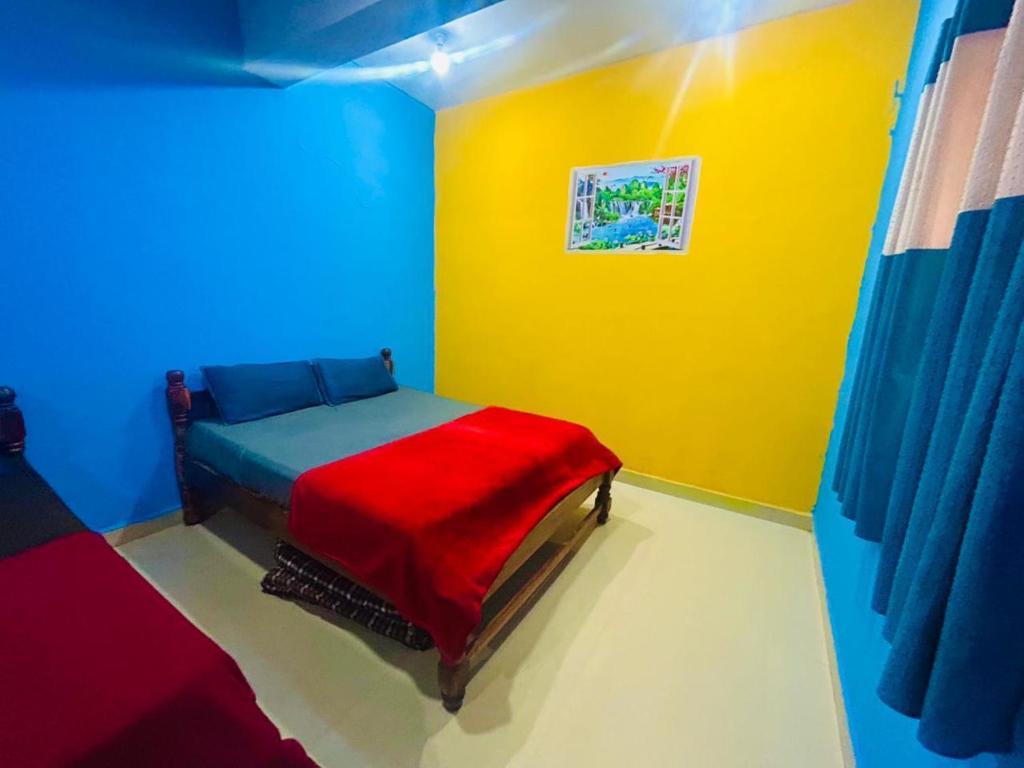 Postel nebo postele na pokoji v ubytování Pihu hotel