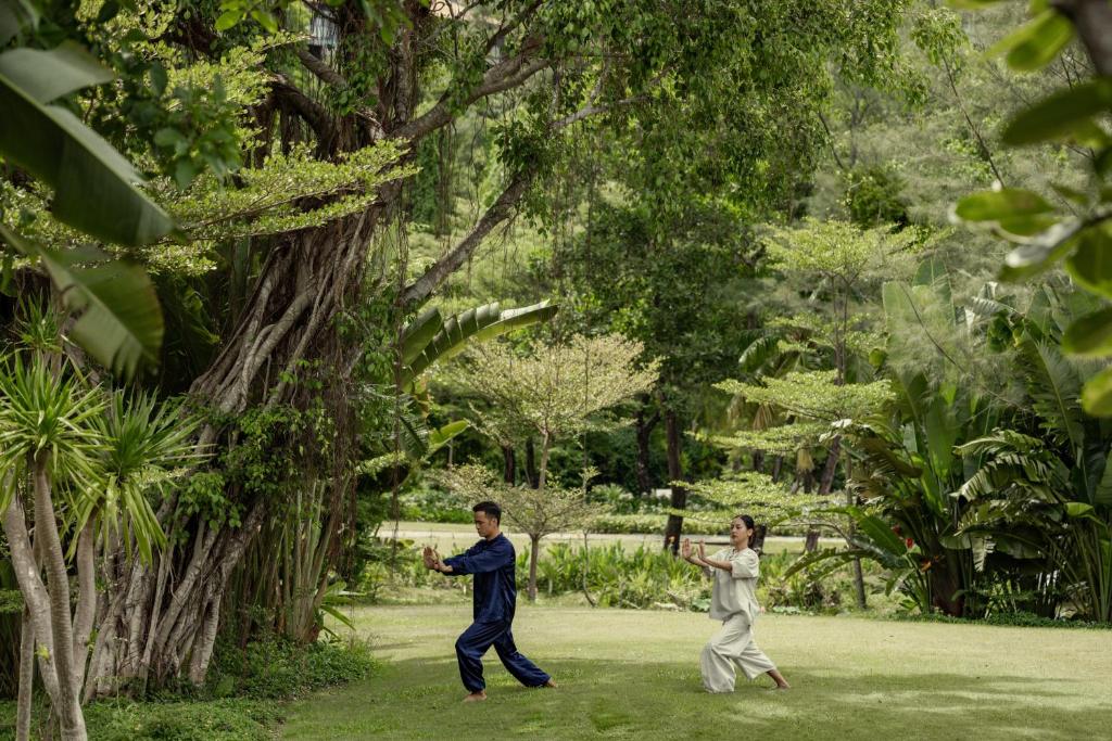 Khách lưu trú tại Banyan Tree Lang Co
