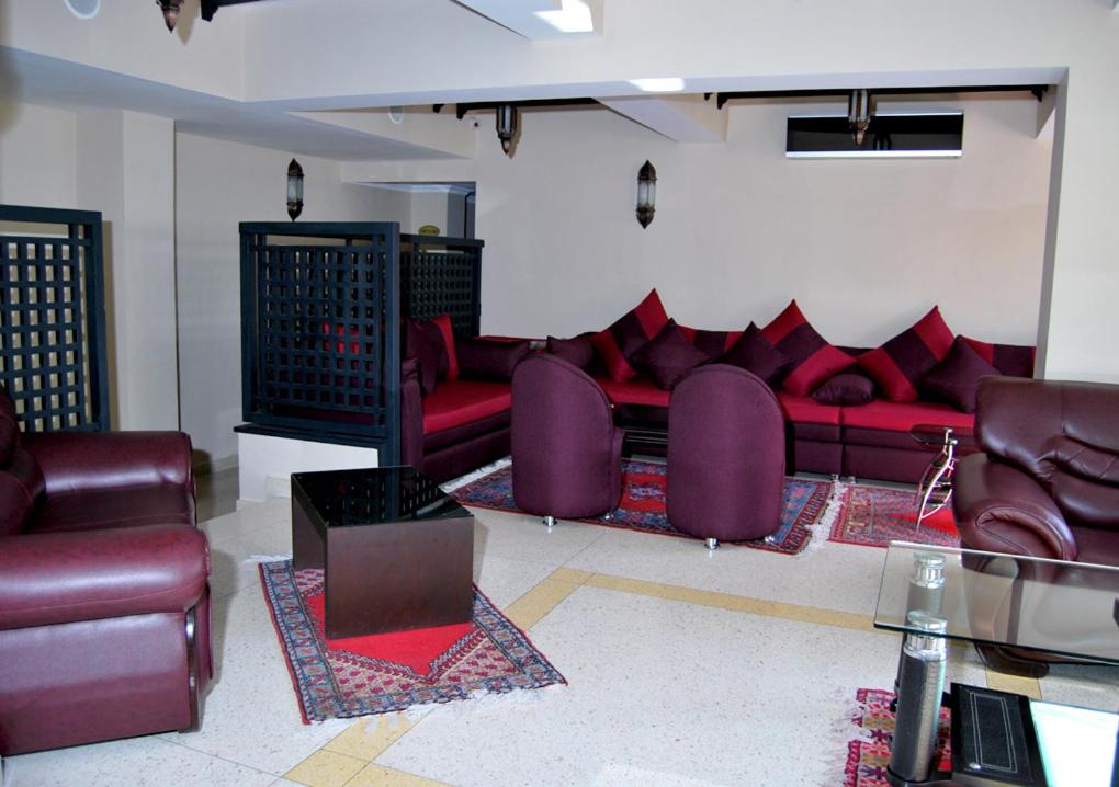 Posezení v ubytování Suite Hotel Tilila