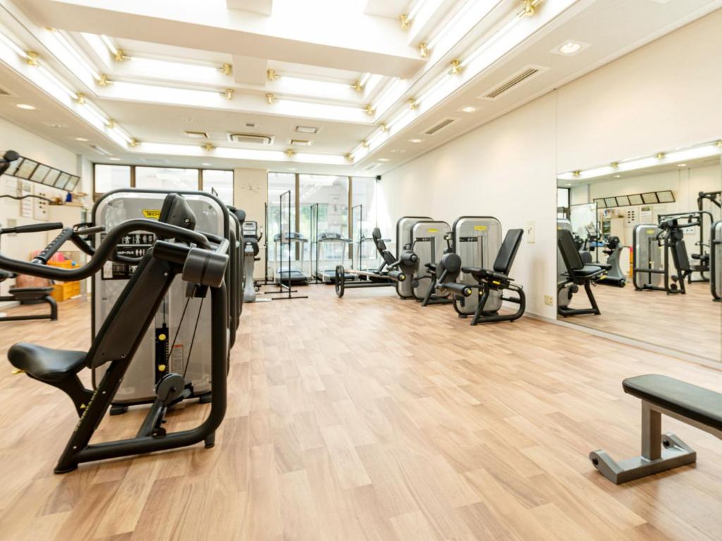 Fitness centrum a/nebo fitness zařízení v ubytování Kurhouse Shirahama