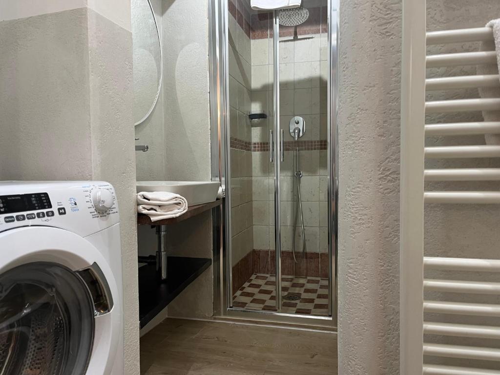Kúpeľňa v ubytovaní Residenza Pedrotti