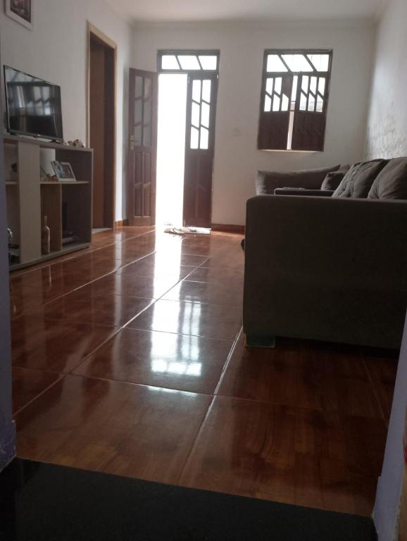Posezení v ubytování Casa encotro dos Rios