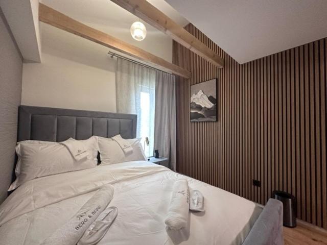 Postel nebo postele na pokoji v ubytování BERG & BERG HOTEL - Kerns Self-Check-in