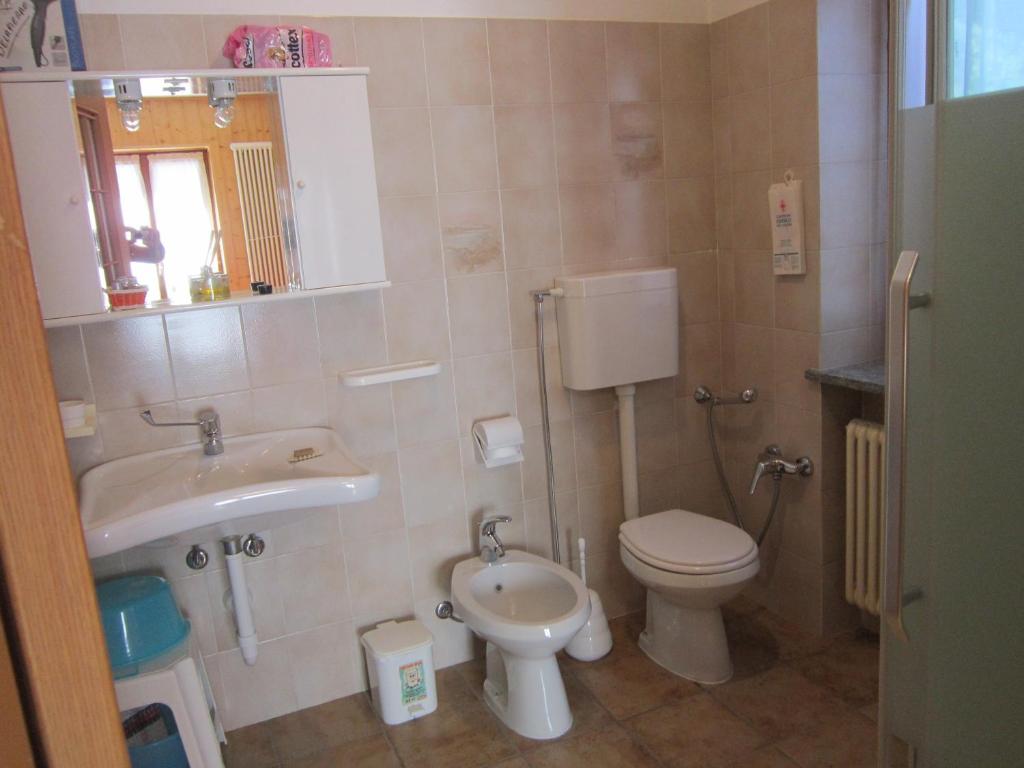 Koupelna v ubytování Residence Delapierre