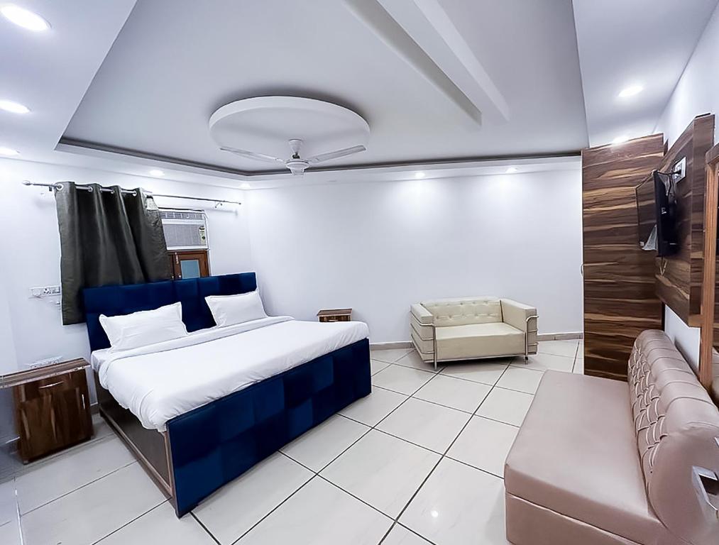 Postel nebo postele na pokoji v ubytování Hotel J Garden - Near Sec 137 Metro