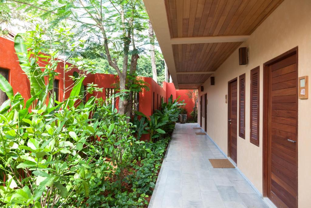 Zahrada ubytování Buri Rasa Village Phangan