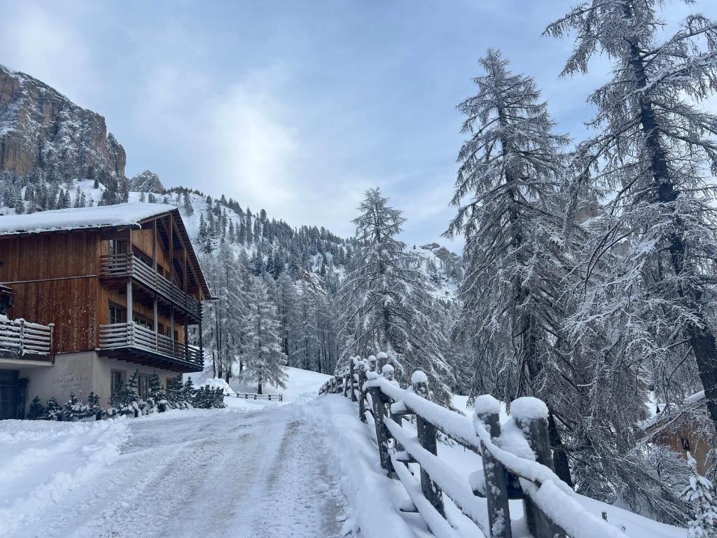 Obiekt Chalet Cogolara zimą