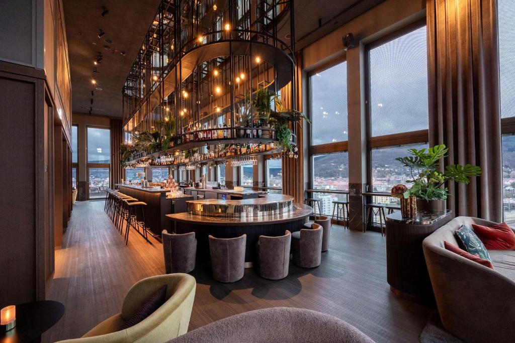 Posezení v ubytování ATLANTIC Hotel Heidelberg