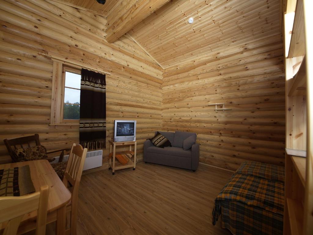 TV a/nebo společenská místnost v ubytování Nelijärve Holiday Centre