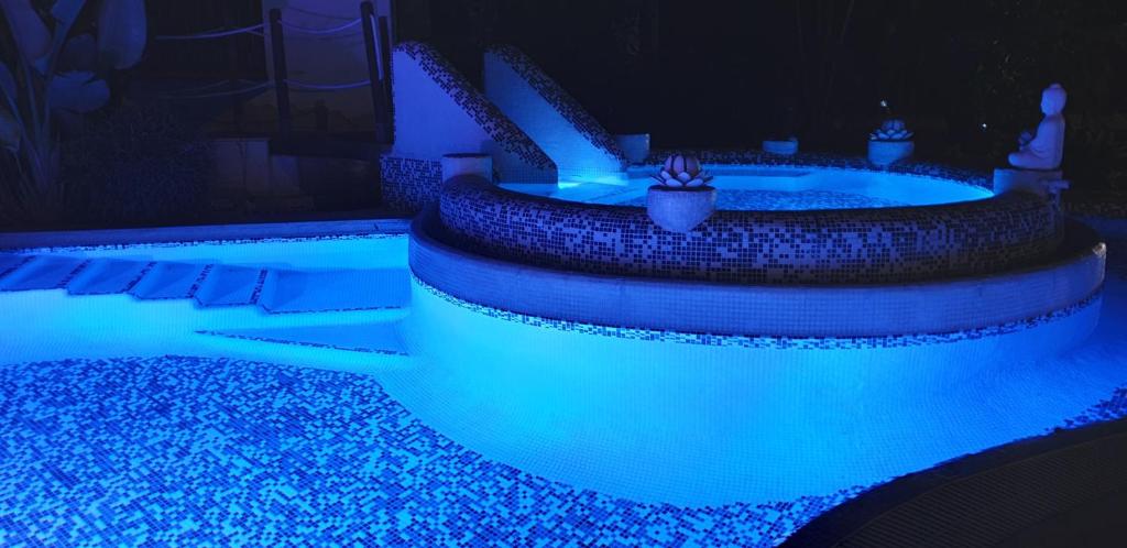 Bazén v ubytování Das Lotus Haus nebo v jeho okolí