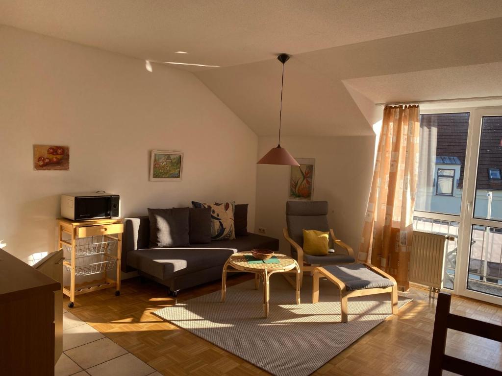 Гостиная зона в Appartement Mit Eintritt In Bade Und Saunawelt