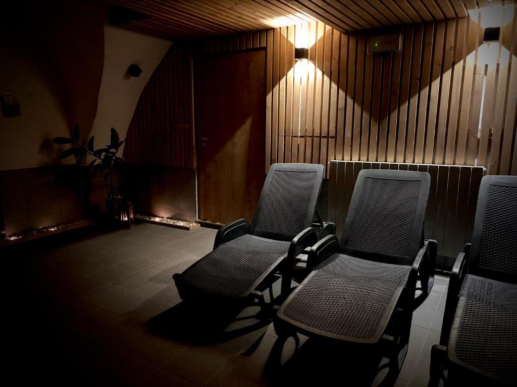 Istumisnurk majutusasutuses Resort Nová Včelnice