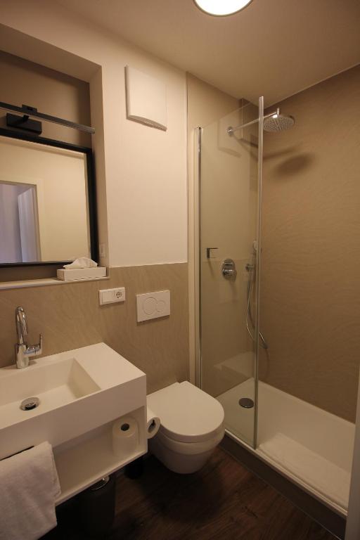 Koupelna v ubytování Das HOB - Hotel Original Bamberg