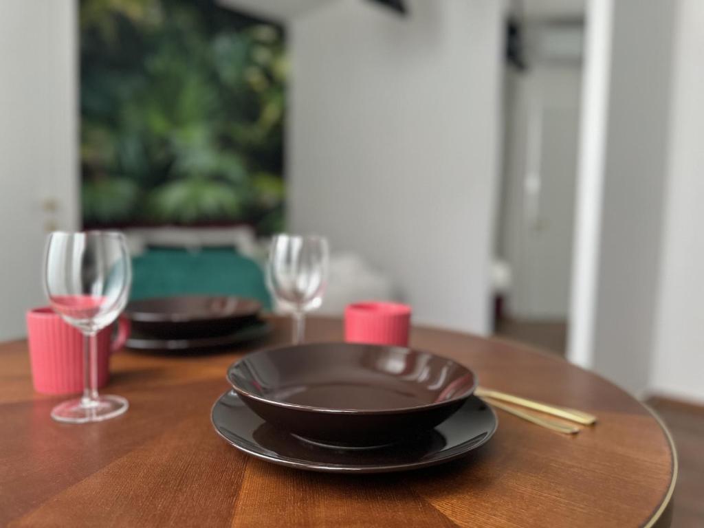 Nápoje v ubytování Maison Gucci