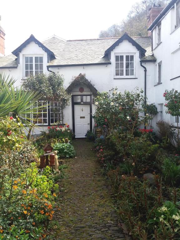 Zahrada ubytování Harbour view cottage, clovelly