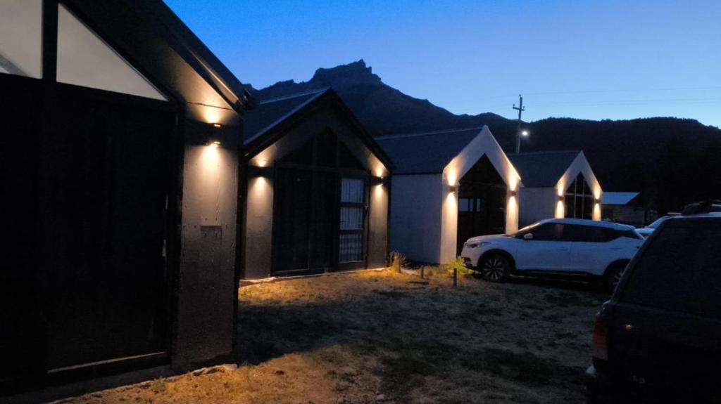 En generel udsigt til bjerge eller udsigt til bjerge taget fra lejligheden