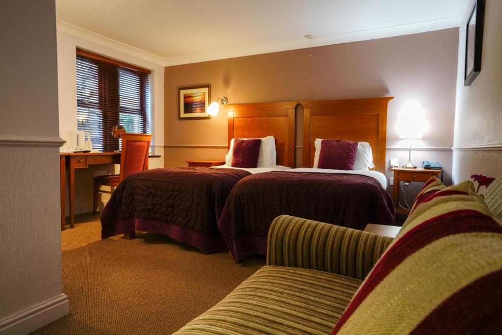 Postel nebo postele na pokoji v ubytování Gomersal Park Hotel & Dream Spa