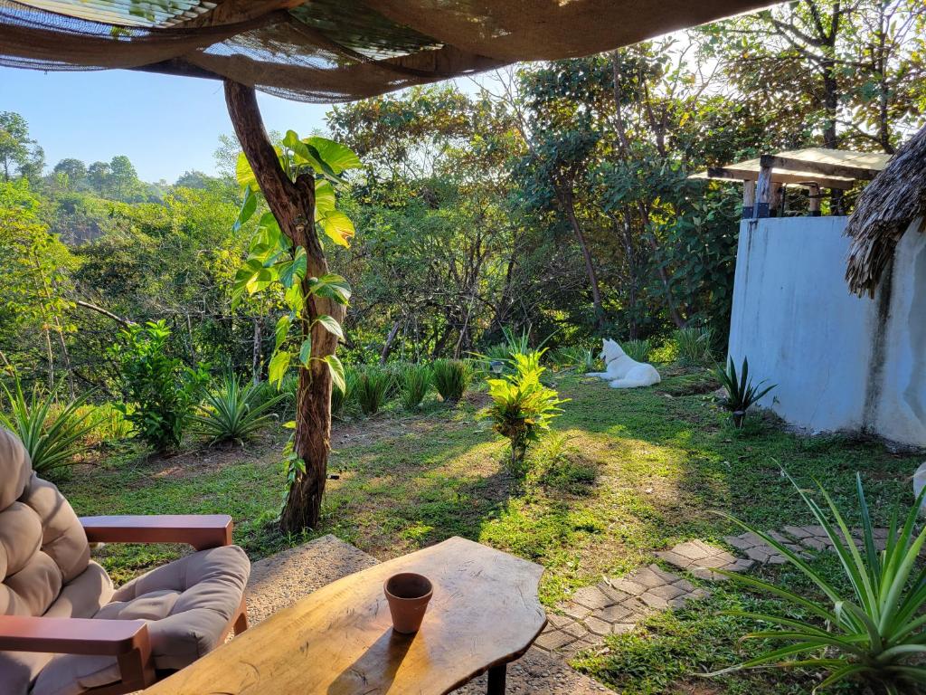 Giardino di Lodge LA EMBERÁ I Osez l'insolite tout confort